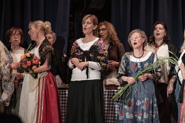 Coro Lirico Bresciano G.Verdi in esecuzione durante il concerto a Lumezzane del Garda 2025 - Foto 51