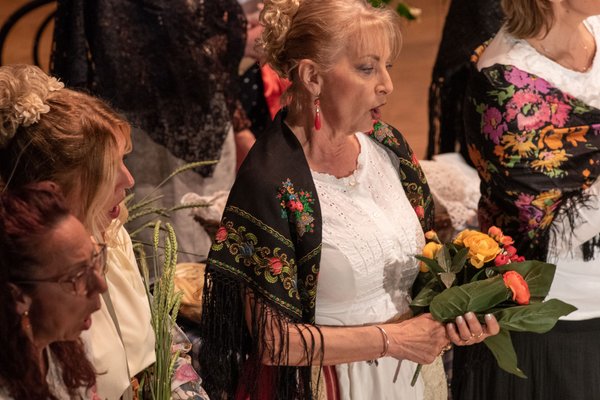 Coro Lirico Bresciano G.Verdi in esecuzione durante il concerto a Lumezzane del Garda 2025 - Foto 62