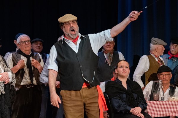 Coro Lirico Bresciano G.Verdi in esecuzione durante il concerto a Lumezzane del Garda 2025 - Foto 75