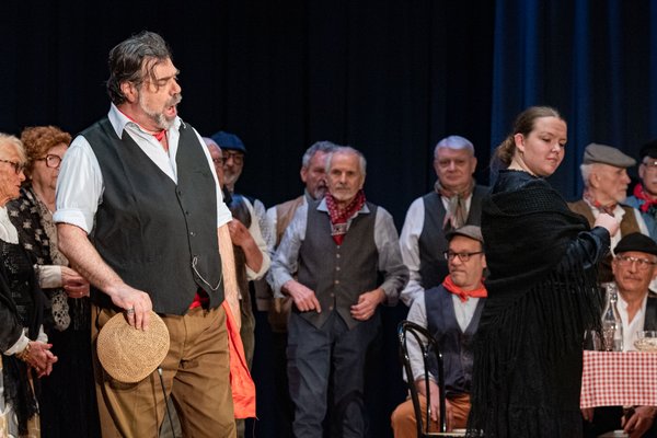 Coro Lirico Bresciano G.Verdi in esecuzione durante il concerto a Lumezzane del Garda 2025 - Foto 76