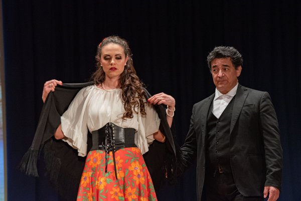 Coro Lirico Bresciano G.Verdi in esecuzione durante il concerto a Lumezzane del Garda 2025 - Foto 89