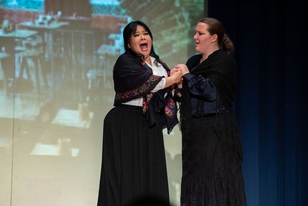 Coro Lirico Bresciano G.Verdi in esecuzione durante il concerto a Lumezzane del Garda 2025 - Foto 112