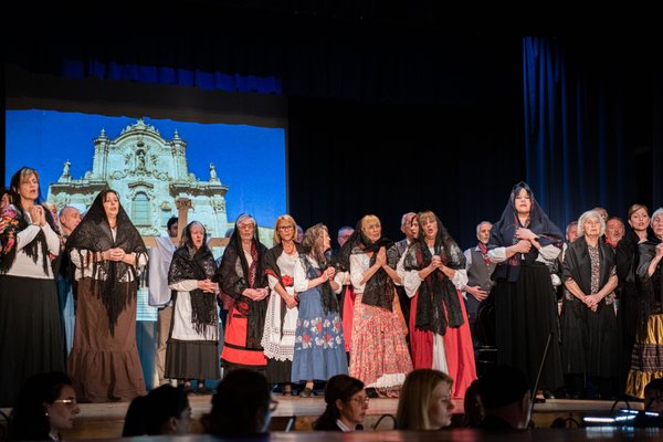Coro Lirico Bresciano G.Verdi in esecuzione durante il concerto a Lumezzane del Garda 2025 - Foto 116