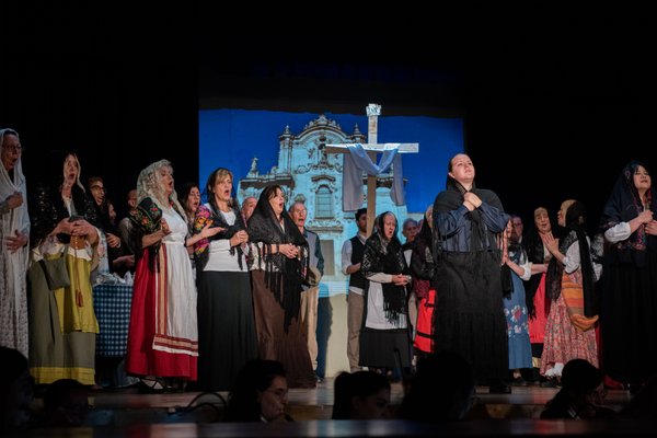 Coro Lirico Bresciano G.Verdi in esecuzione durante il concerto a Lumezzane del Garda 2025 - Foto 118