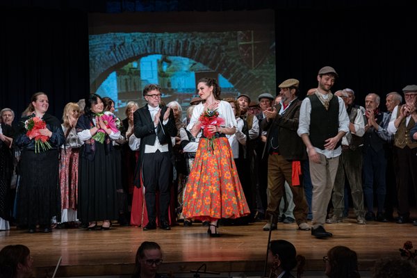 Coro Lirico Bresciano G.Verdi in esecuzione durante il concerto a Lumezzane del Garda 2025 - Foto 131