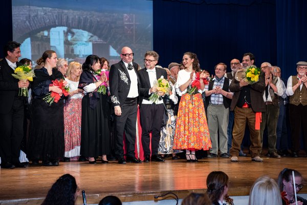 Coro Lirico Bresciano G.Verdi in esecuzione durante il concerto a Lumezzane del Garda 2025 - Foto 136