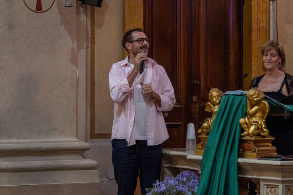 Coro Lirico Bresciano G.Verdi in esecuzione durante il concerto a Moniga del Garda 2025 - Foto 1
