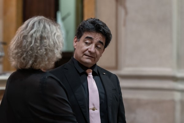 Coro Lirico Bresciano G.Verdi in esecuzione durante il concerto a Moniga del Garda 2025 - Foto 26