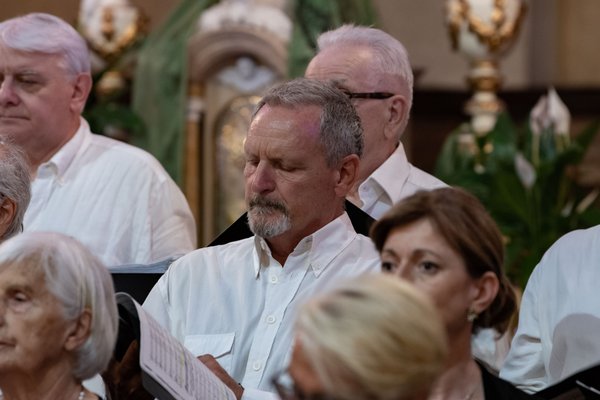 Coro Lirico Bresciano G.Verdi in esecuzione durante il concerto a Moniga del Garda 2025 - Foto 52