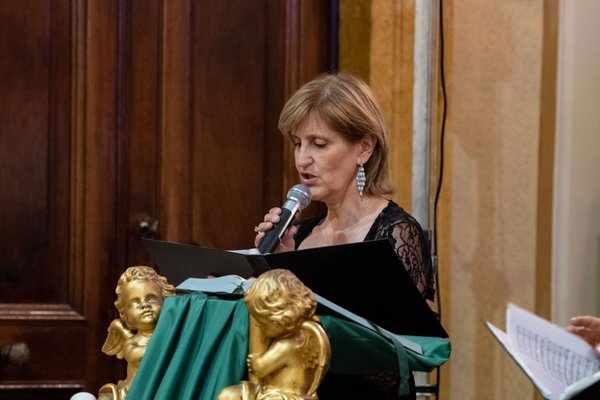 Coro Lirico Bresciano G.Verdi in esecuzione durante il concerto a Moniga del Garda 2025 - Foto 53