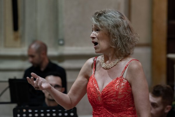Coro Lirico Bresciano G.Verdi in esecuzione durante il concerto a Moniga del Garda 2025 - Foto 55