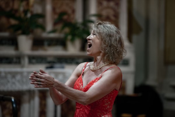 Coro Lirico Bresciano G.Verdi in esecuzione durante il concerto a Moniga del Garda 2025 - Foto 57
