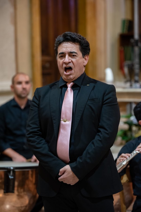 Coro Lirico Bresciano G.Verdi in esecuzione durante il concerto a Moniga del Garda 2025 - Foto 73
