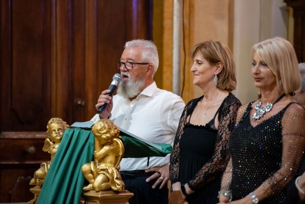 Coro Lirico Bresciano G.Verdi in esecuzione durante il concerto a Moniga del Garda 2025 - Foto 100