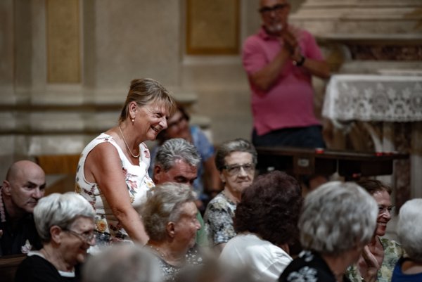 Coro Lirico Bresciano G.Verdi in esecuzione durante il concerto a Moniga del Garda 2025 - Foto 101