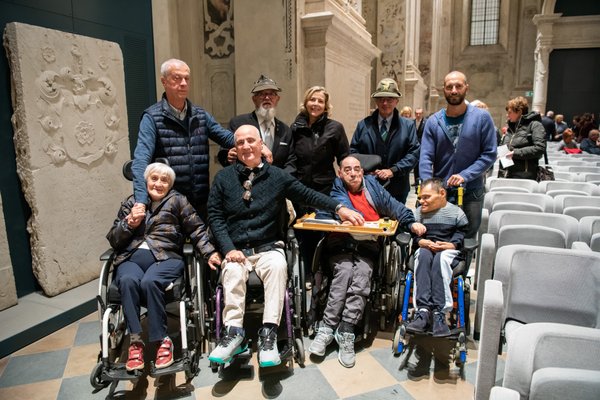 Coro Lirico Bresciano G.Verdi in esecuzione durante il concerto al Museo Santa Giulia 2025 - Foto 130