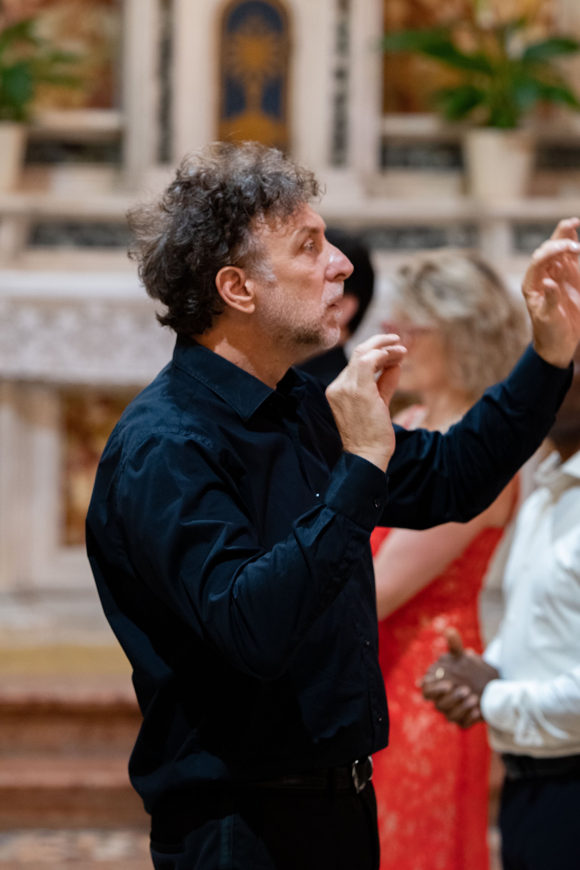 Maestro Edmondo Savio direttore d'orchestra